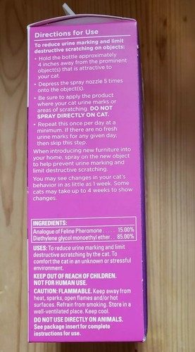 Comfort Zone Cat & Kitten Spray & Scratch Control 2 oz.