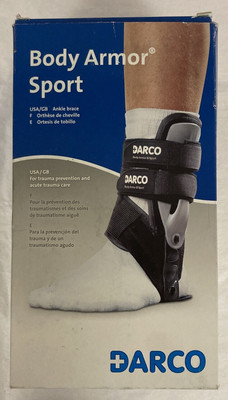 Darco BAS1L, Body Armor Sport Ankle Brace - Small, Left
