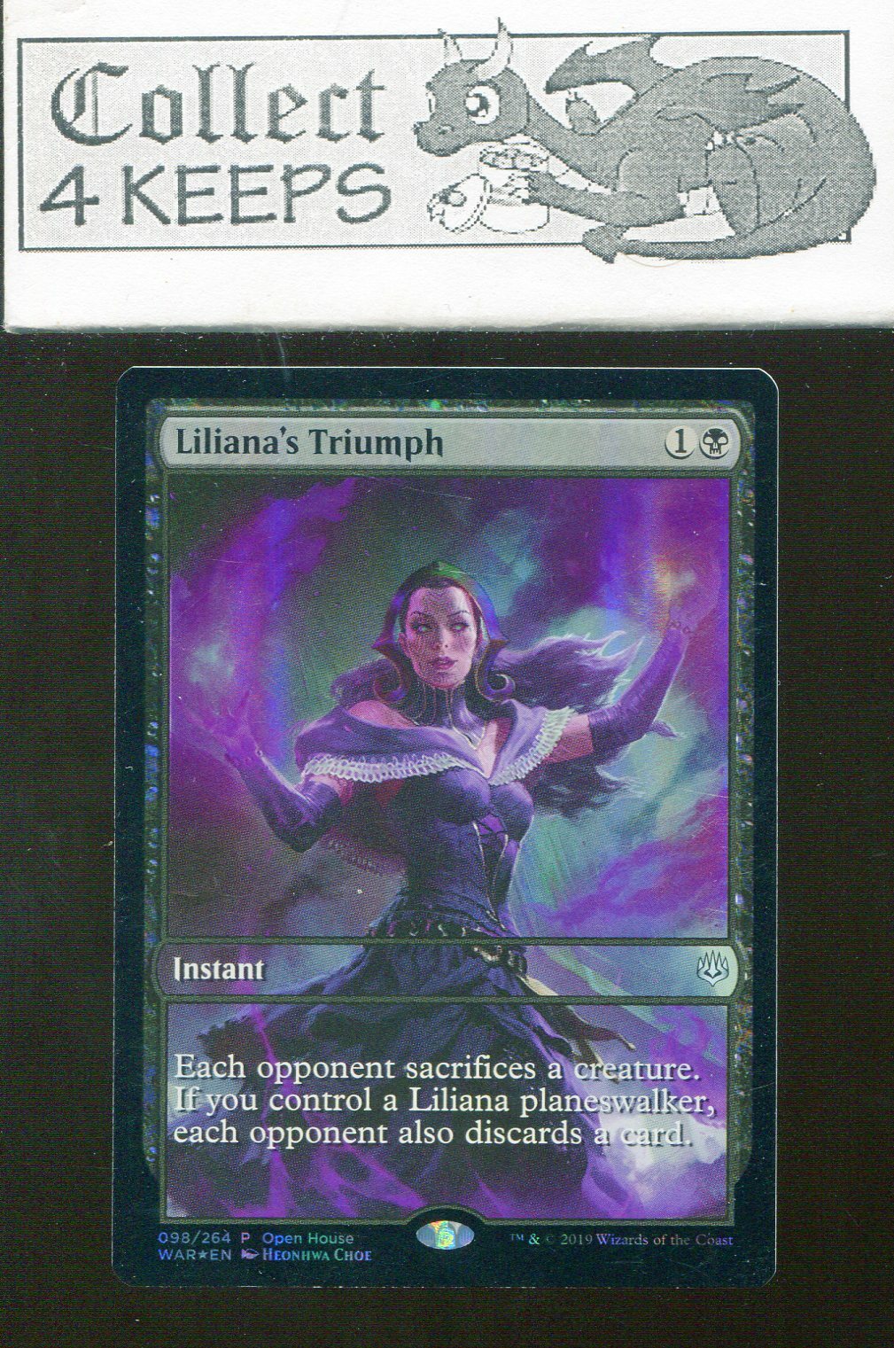 リリアナの勝利/Liliana's Triumph プロモ 英語版 リリアナの勝利/Liliana's Triumph》[WAR] 黒U | 日本最大級 MTG