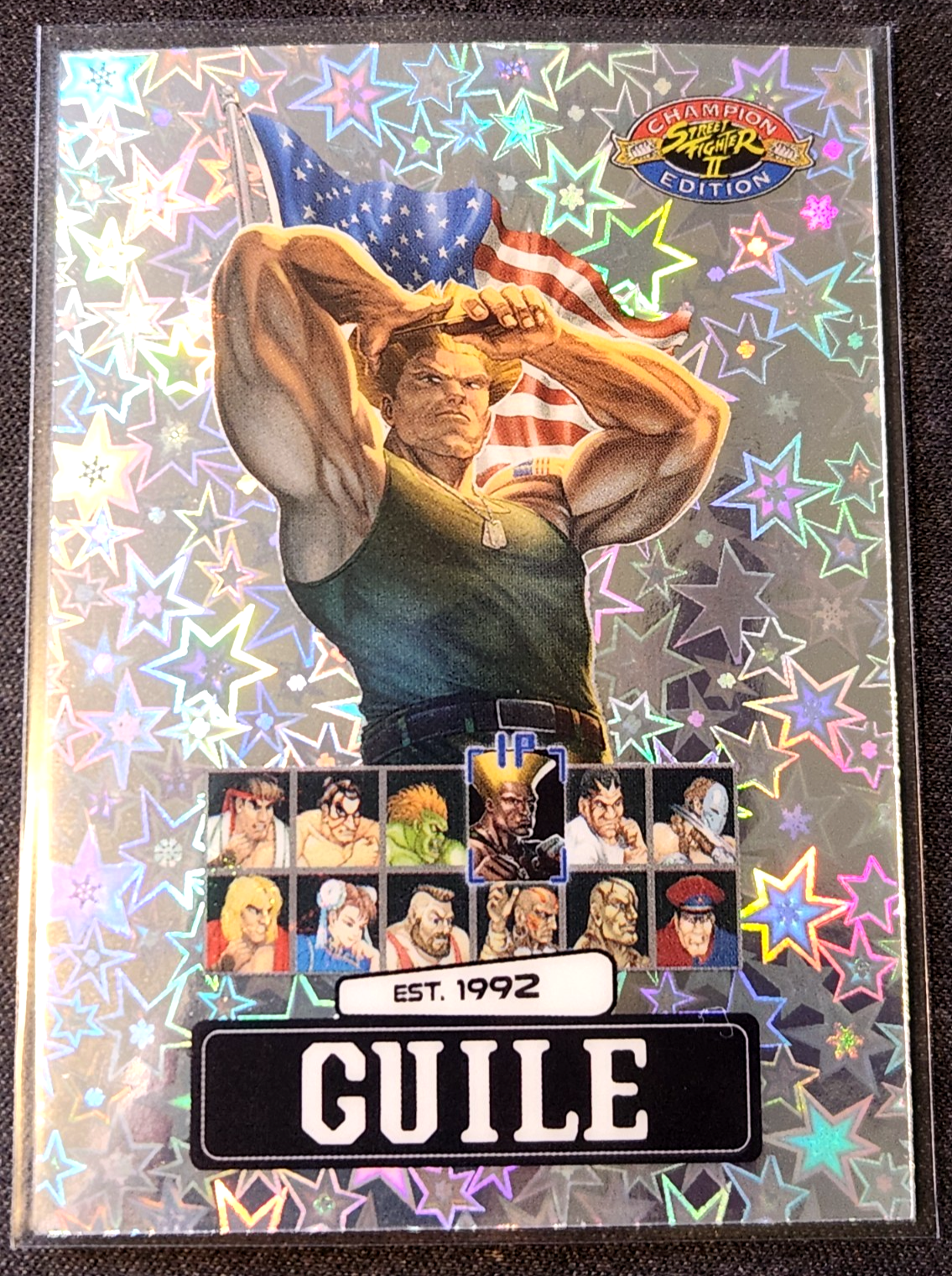 GUILE 2025 PSA-3 MAGAZINE PROMO Street Fighter 2 Champion