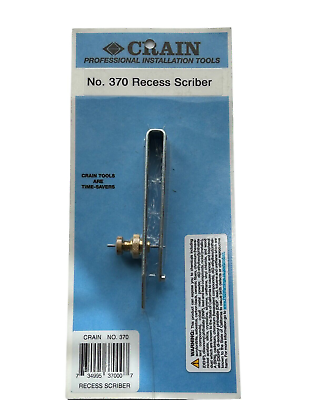 CRAIN Professional Installation Tools 370 Recess Scriber New