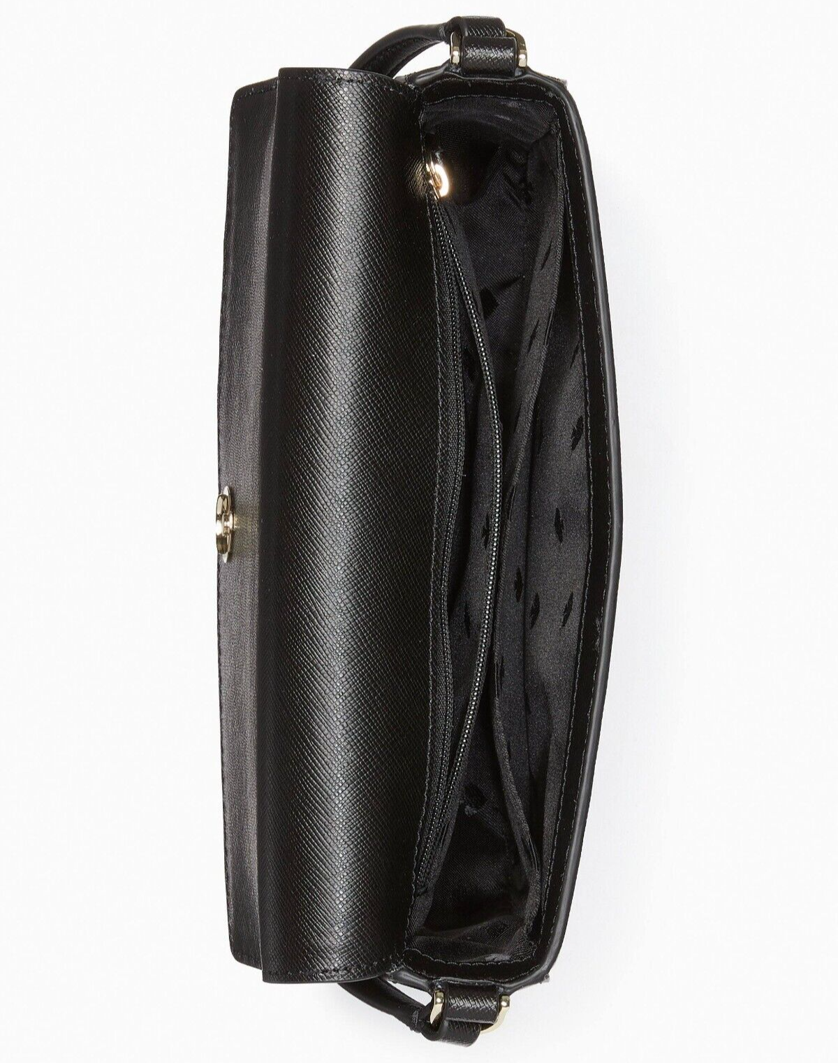 Kate Spade Sadie Envelope Crossbody Bag Black Leather Purse K7378 NWT $279 MSRP