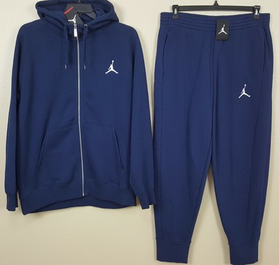navy blue jordan sweatsuit