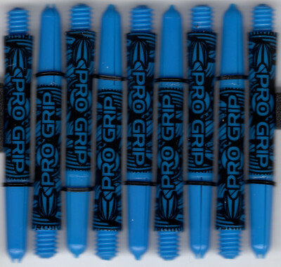 1.75in. 2ba Blue TARGET INK Pro Grip Dart Shafts & Springs: 1 set of 3