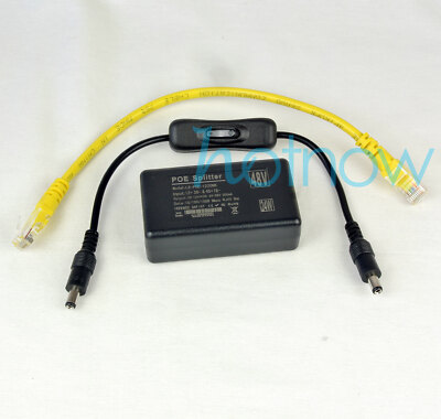 Gigabit 12V2A Active PoE Splitter for Compute Module 4 IO Board Raspberry Pi CM4