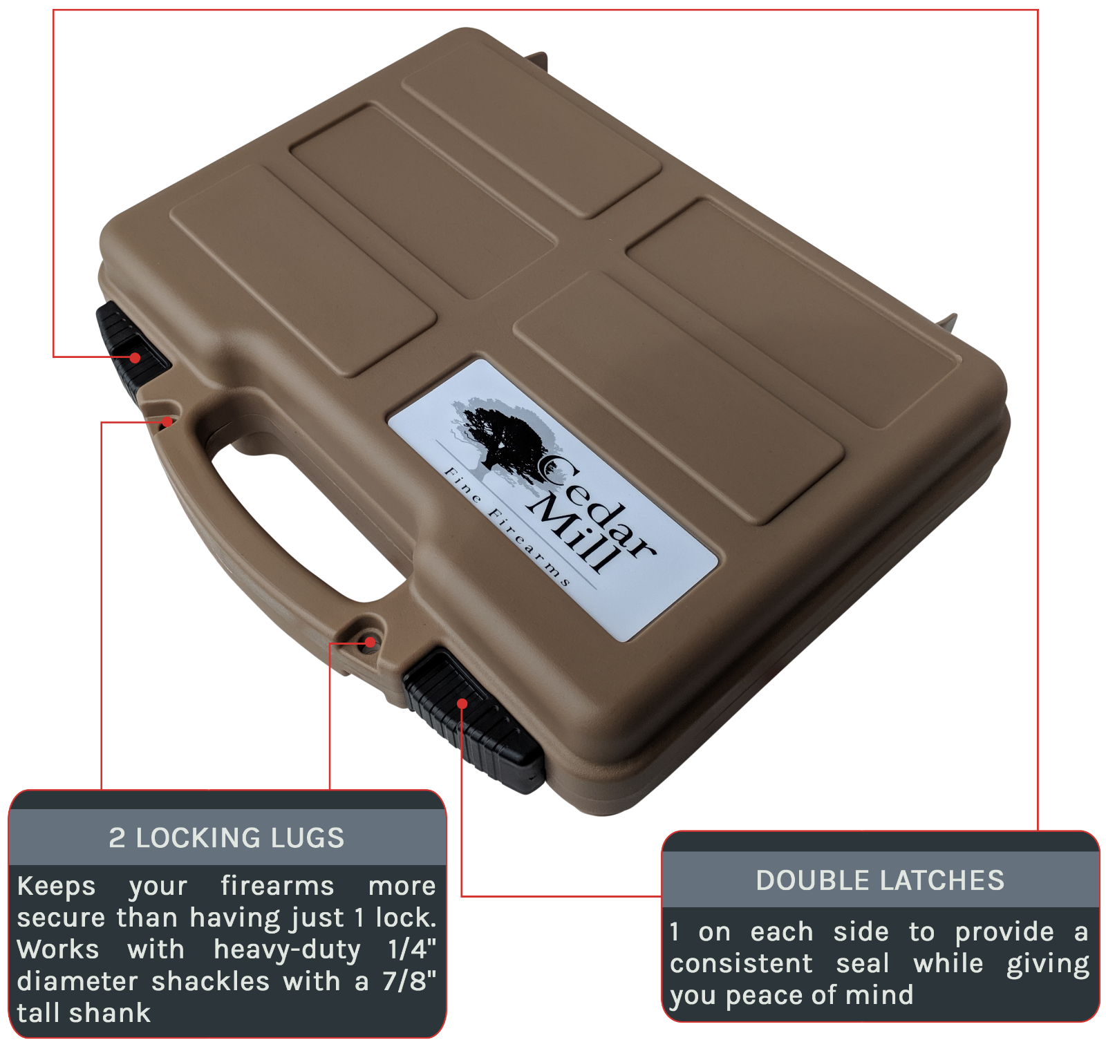 Tsa Approved Gun Case for sale Only 3 left at 65