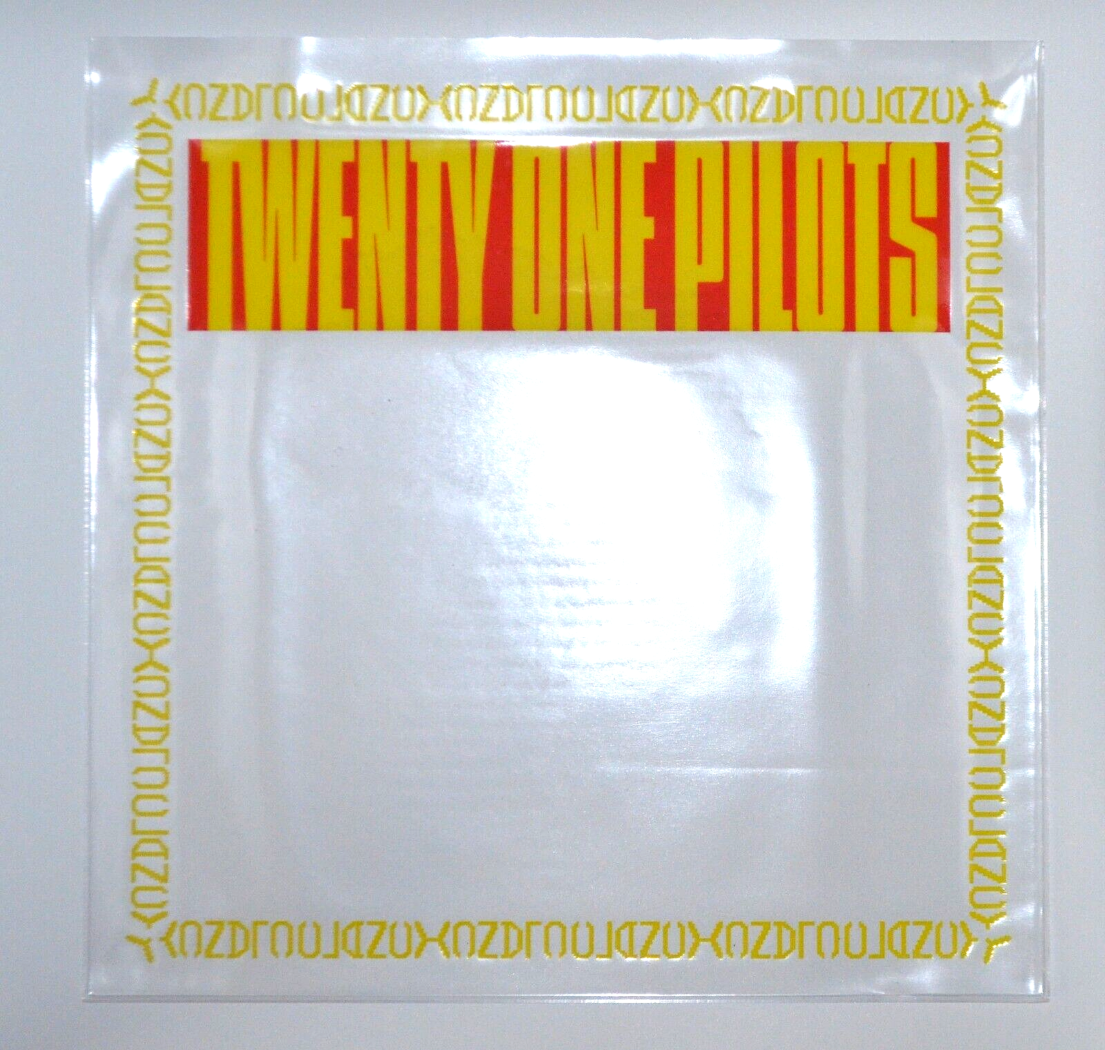 TWENTY ONE PILOTS CLANCY LISTENING PARTY VINYL OUTER SLEEVE