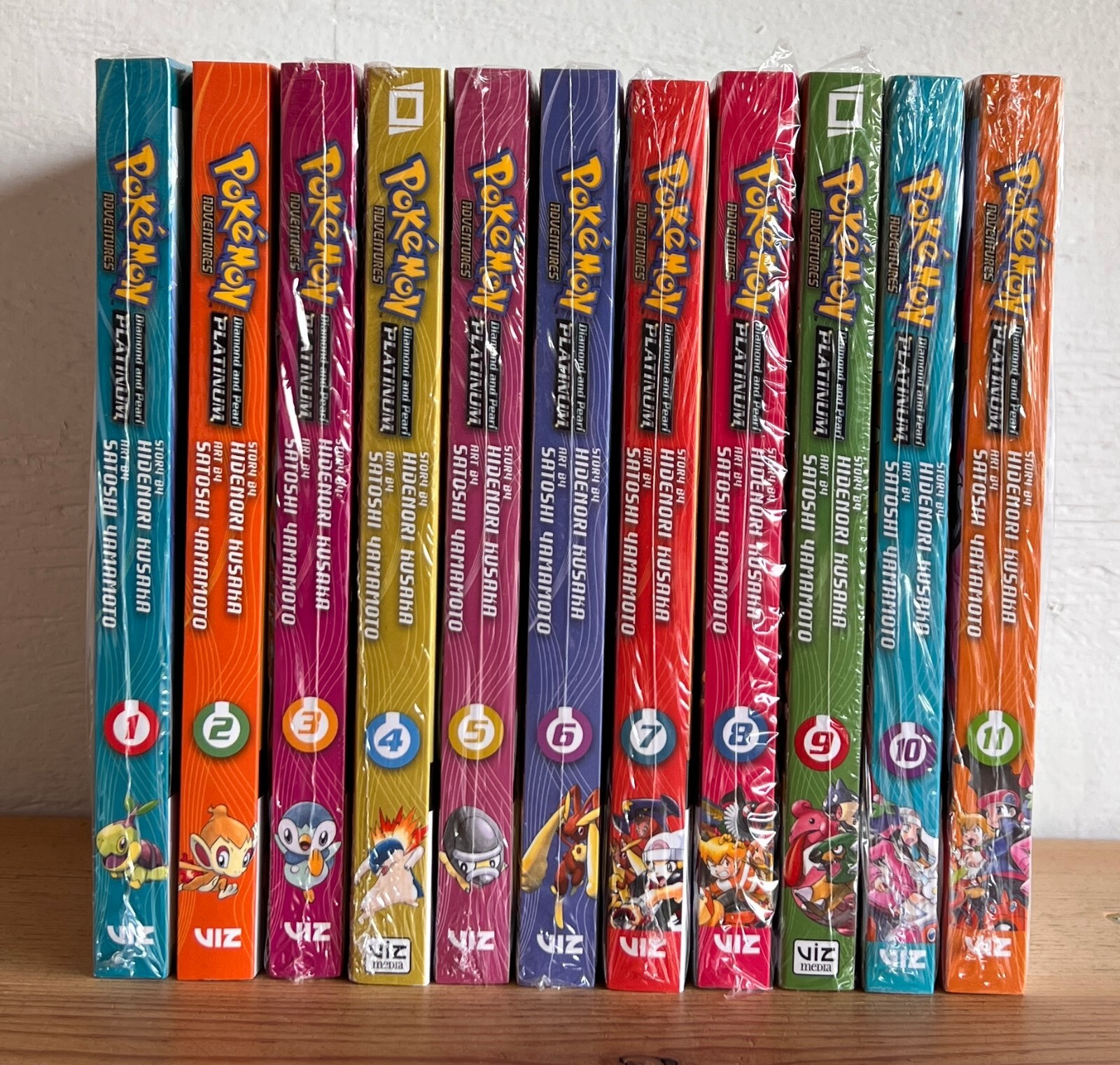 Pokemon :Diamond and Pearl Adventures Platinum (Vol. 1-11