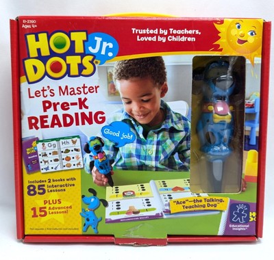 Hot Dots Jr Pre-K Reading Interactive Book & Pen Set Educational Insights
