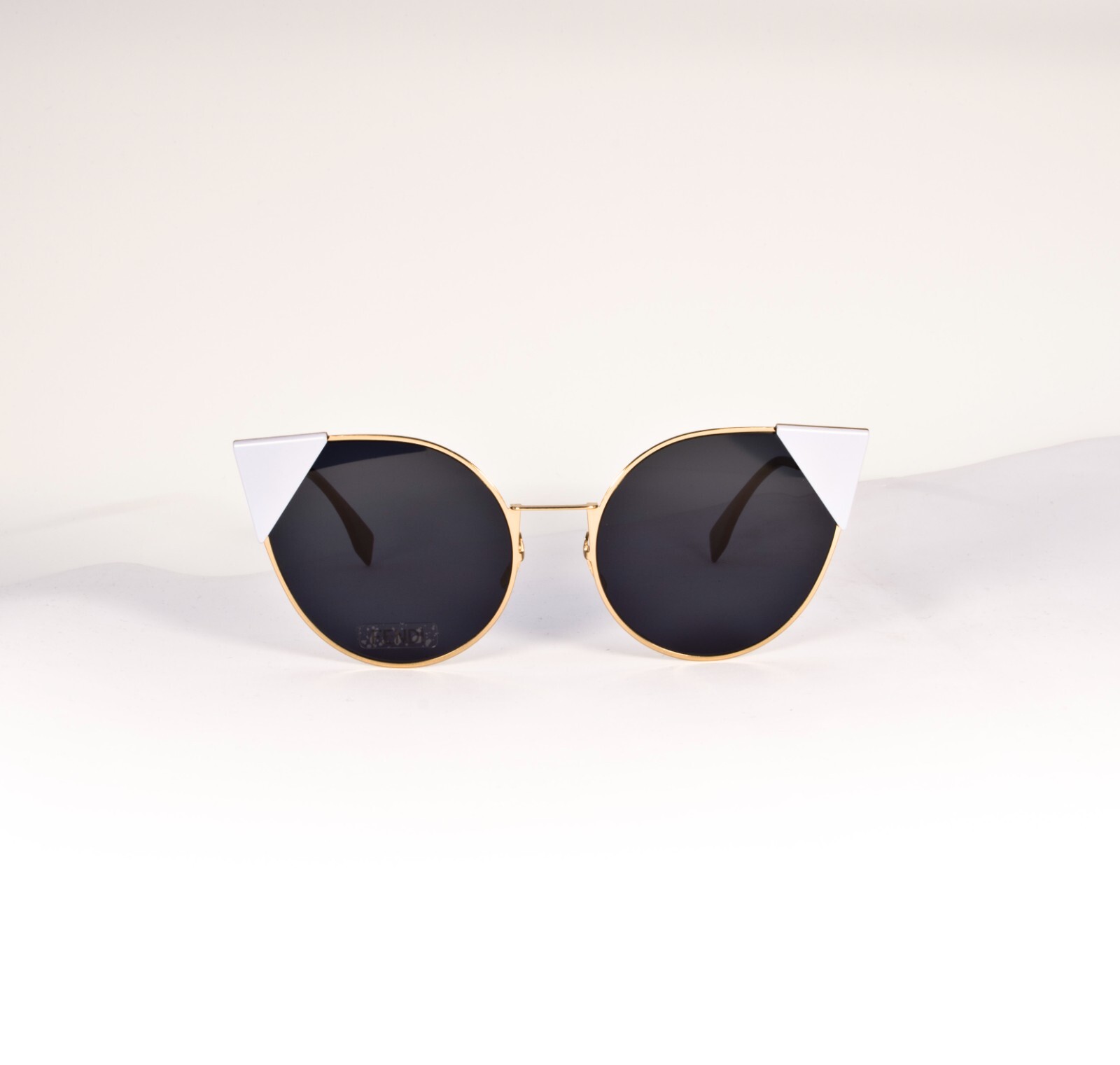 Fendi model FF0190/S 0009A Sunglasses Authentic Women's Gold