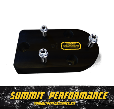 JEEP WRANGLER SPARE TIRE CARRIER SPACER ADAPTER 07UP  2quot OFFSET JK 5X5 ST