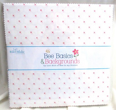 Riley Blake Designs ''Bee Basics & Backgrounds'' by Lori Holt, Layer Cakes (42pcs)