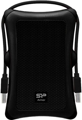 Silicon Power Armor A30 External Hard Drive 2000 GB Black