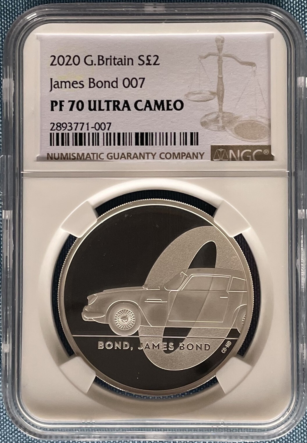 2020 Great Britain James Bond 007 Proof 70 NGC | eBay