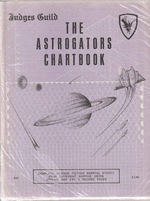 Judges Guild The Astrogators Chartbook, new in original plastic, Judges Guild