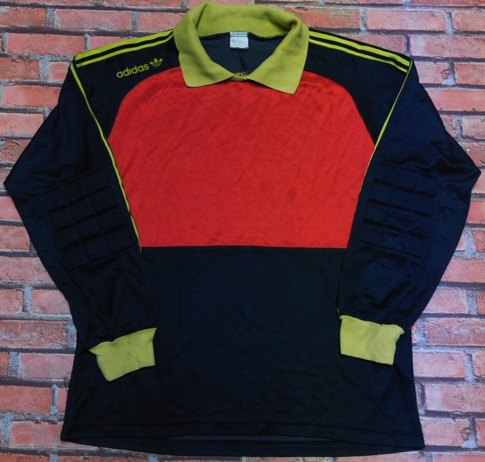 Adidas Football Shirt Goalkeeper Vintage (376) Size 7/8 | eBay