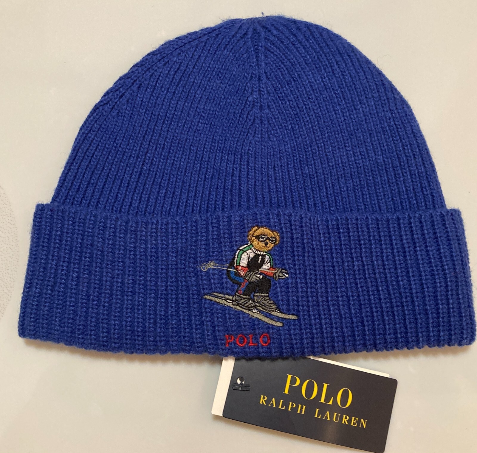 ニットキャップ・ビーニー Ralph Lauren FW25 WOOL CABLE BEANIE BEAR (455981433 002) $_57.JPG?set_id=880000500F