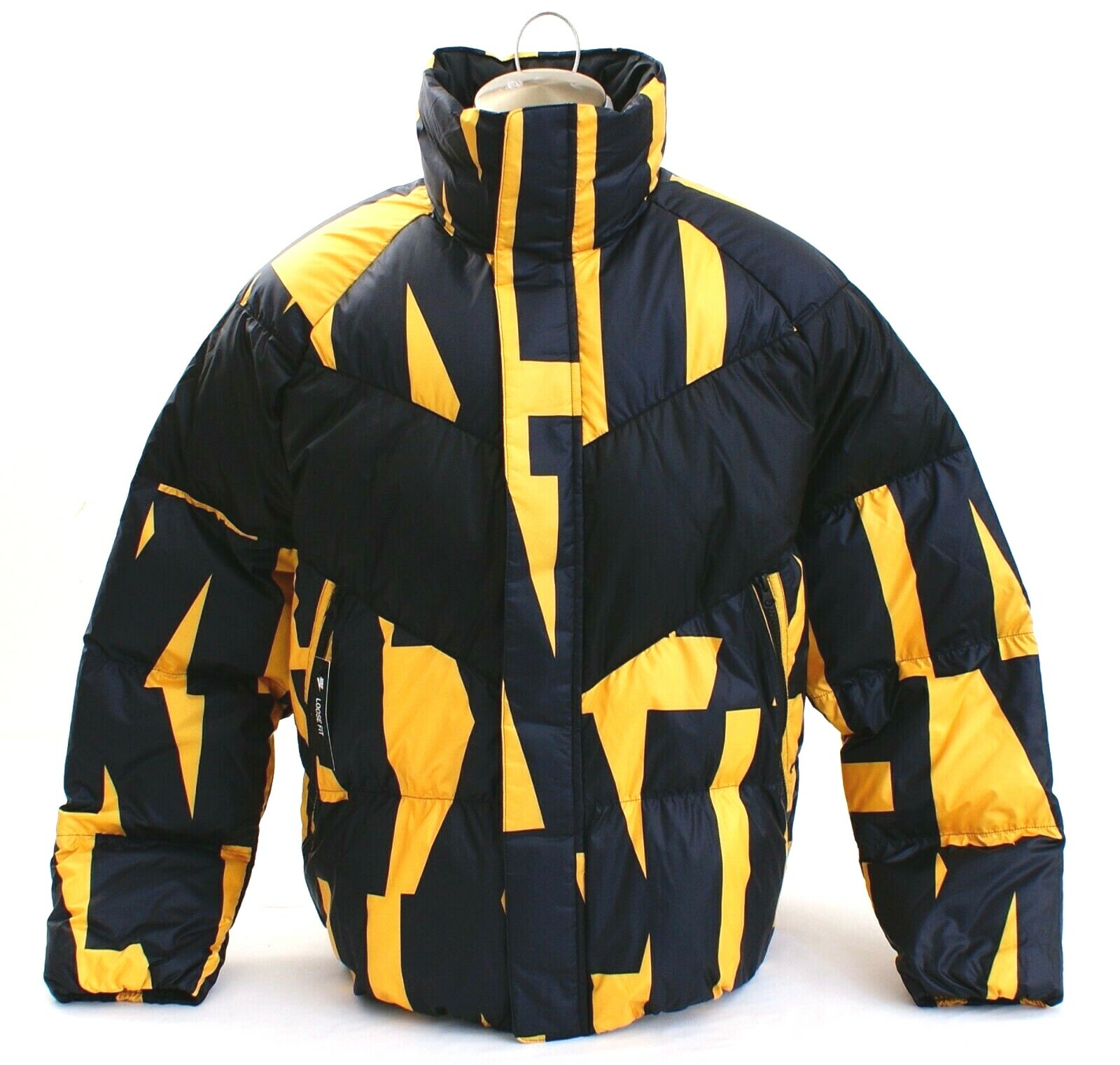 Nike Sportswear Black & Yellow Ochre Down Fill Insulated Nike Sportswear Black & Yellow Ochre Down Fill Insulated