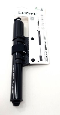 Lezyne Gauge Drive HV Hand Pump Medium 232 mm 90psi Black