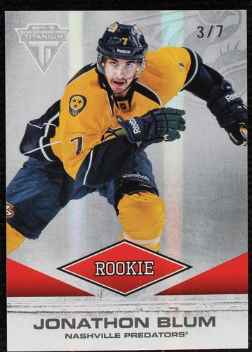 2011-12 Panini Titanium - Jonathon Blum #195
