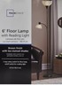 UPC 798919219155 product image for Combo 72 Floor Lamp Light Office Modern Home Room Decor Brown Lighting Body | upcitemdb.com