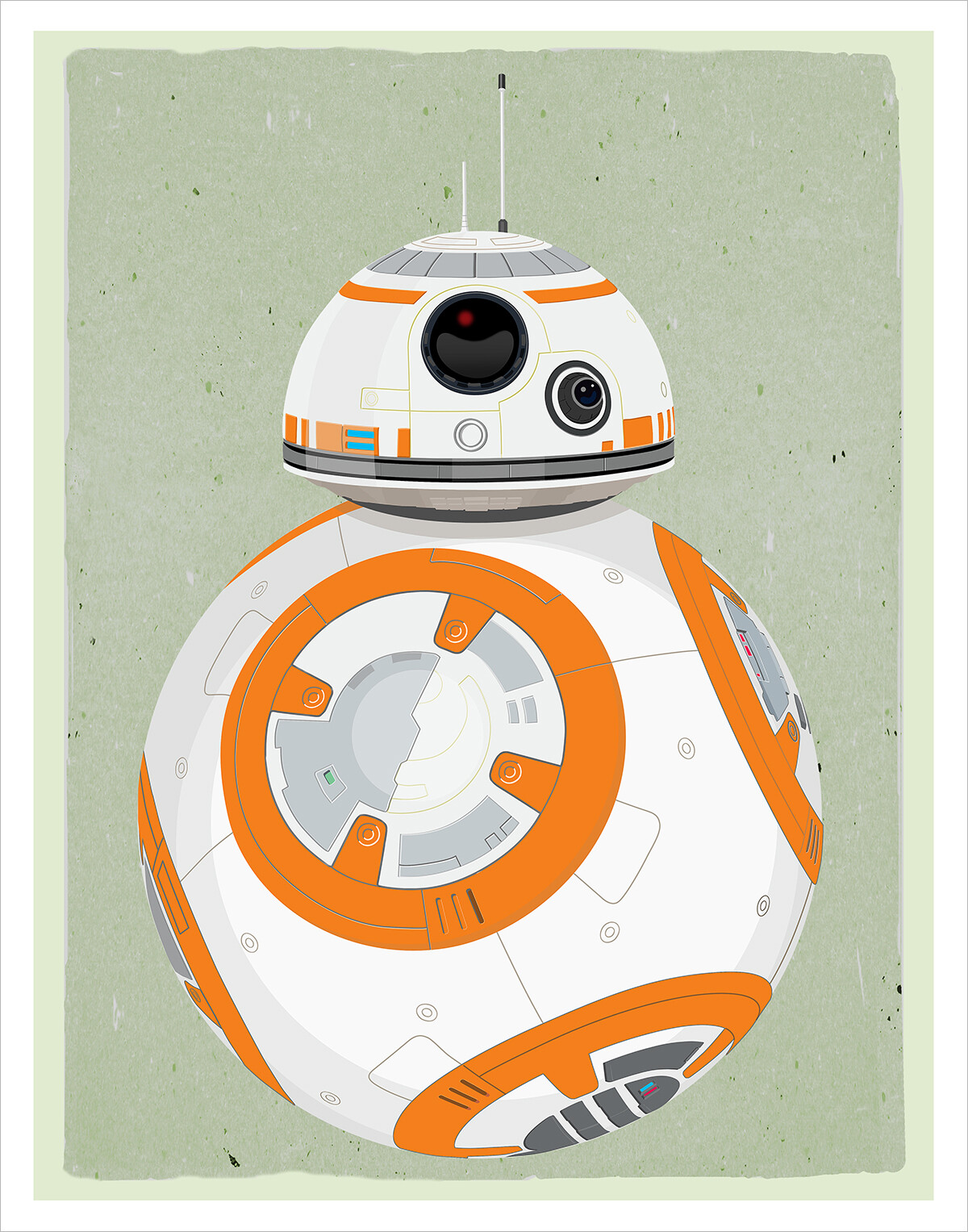 BB8- Star Wars - Art Print | eBay