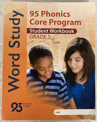 95 Phonics Core Program Student Workbook Grade 5