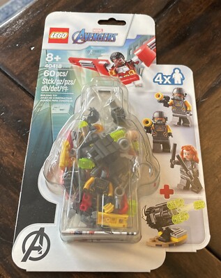 LEGO Marvel Super Heroes: Falcon & Black Widow Team-Up (40418)-NEW