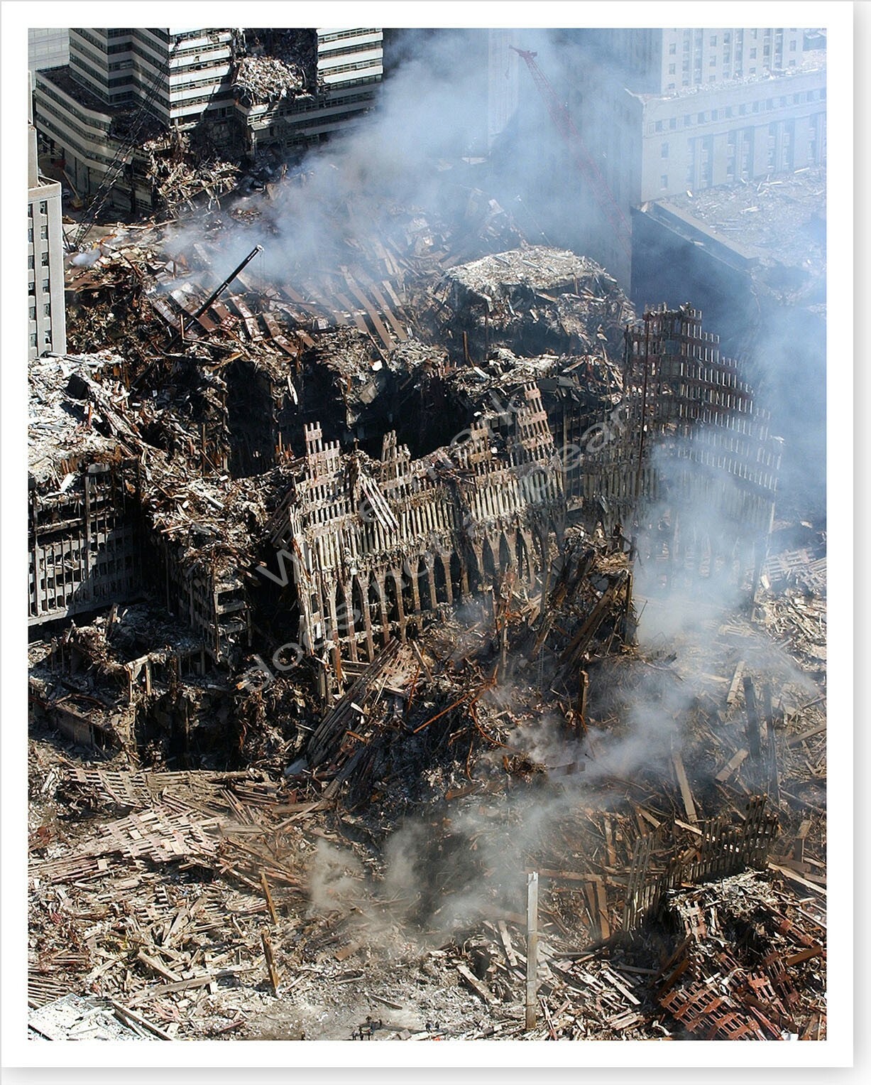 World Trade Center 9/11 Ground Zero September 11 Silver