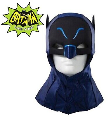 Mattel Batman 1966 TV Series Adam West Cowl / Costume Mask - Used; Display Only