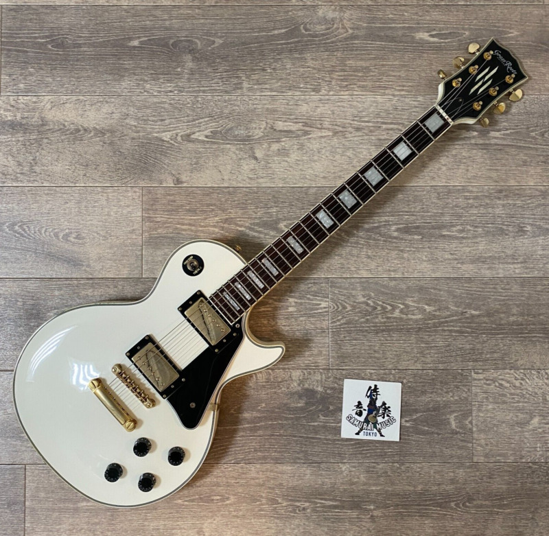 Grass Roots By Esp Grassroots Electric Guitar Les Paul Custom White From Japan