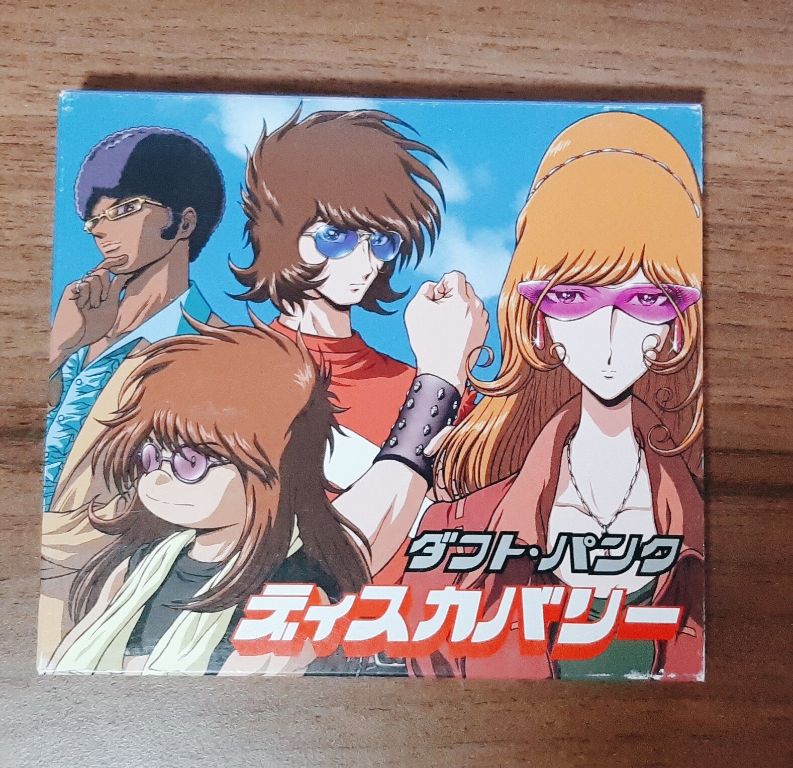 Daft Punk Discovery Limited Japan 2001 Art work Leiji Daft Punk Discovery Limited Japan 2001 Art work Leiji