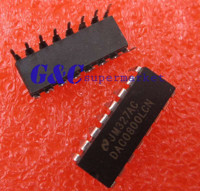 1pcs Dac0800lcn Ns Ic Converter D/a 8bit 16-dip 16dips A3gs