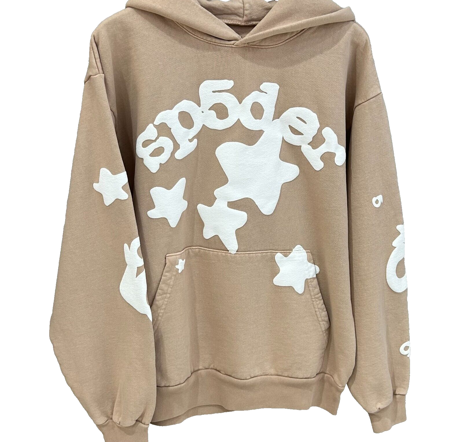 新品未使用 SP5DER スパイダー Beluga Hoodie ベルーガ フーディー パーカー サイズXL プリント イエロー 中古 4c075163 Sp5der Beluga Hoodie Gold Men's - SS23 - US