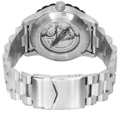 Pre-owned Zeppelin Eurofighter Typhoon Automatic Diver's 7268m-5 Men's Watc