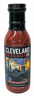 Cleveland Ketchup Co Bacon & Bourbon All Natural Ingredients K...