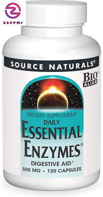 Essential Enzymes 500Mg Bio-Aligned Multiple Supplement Herbal Defense for Diges