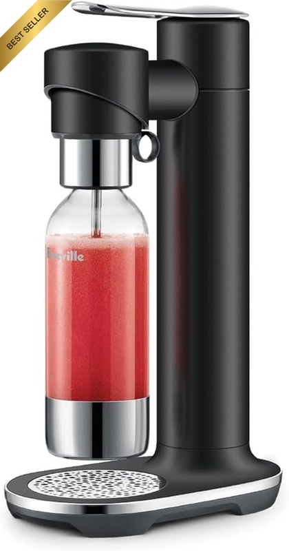Infizz Fusion Carbonator Sparkling Water Maker Soda Machine Dispenser Black