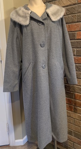 ジャケット・アウター Lumignon Quilting fur coat VTG Penny Lane Coat Full Length Faux Fur Luxury Pile