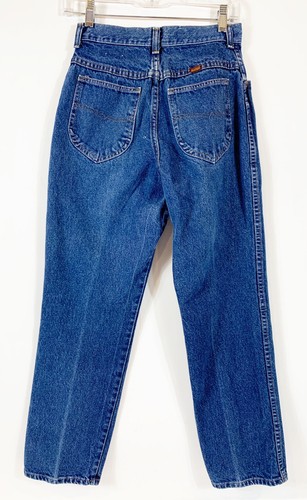 Vintage USA 80/90s Rustler Women's High Rise Blue Straight