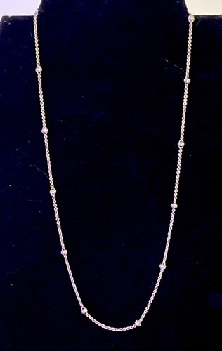 アクセサリー AMERI BALL CHAIN ONE ROUND NECKLACE Ameri（アメリ）の「BALL CHAIN ONE ROUND NECKLACE（ネックレス