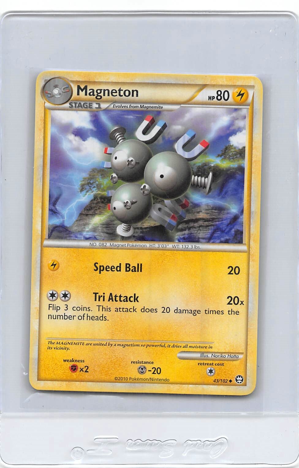 Magneton 43/102 - non-holo - Uncommon - Triumphant - 2010