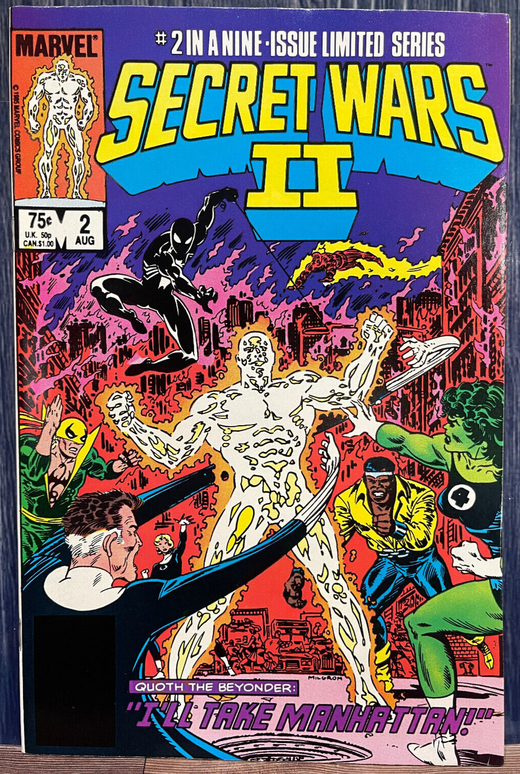 アメコミリーフ Secret Wars#4 CON Edition CGC9.2 アメコミリーフ Secret Wars#4 CON Edition CGC9.2