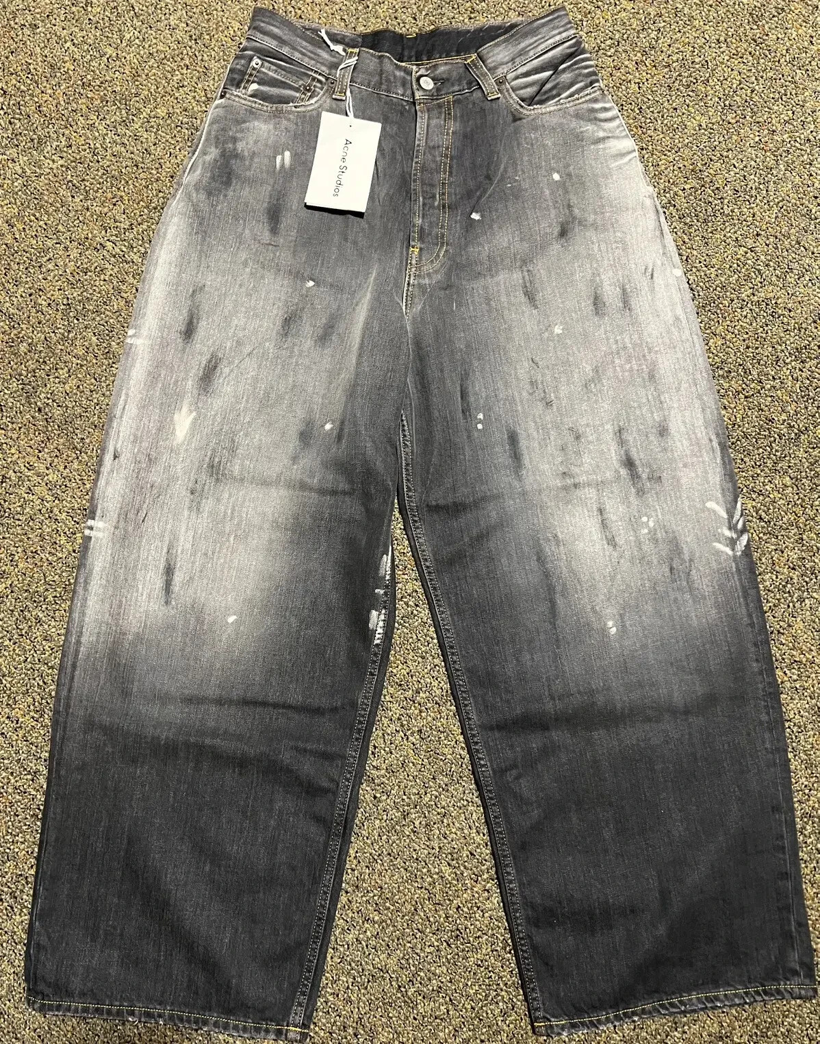 パンツ Zara extra buggy jp30 acne studios 90s Discover the Latest ZARA x Acne Studios Jeans Collection