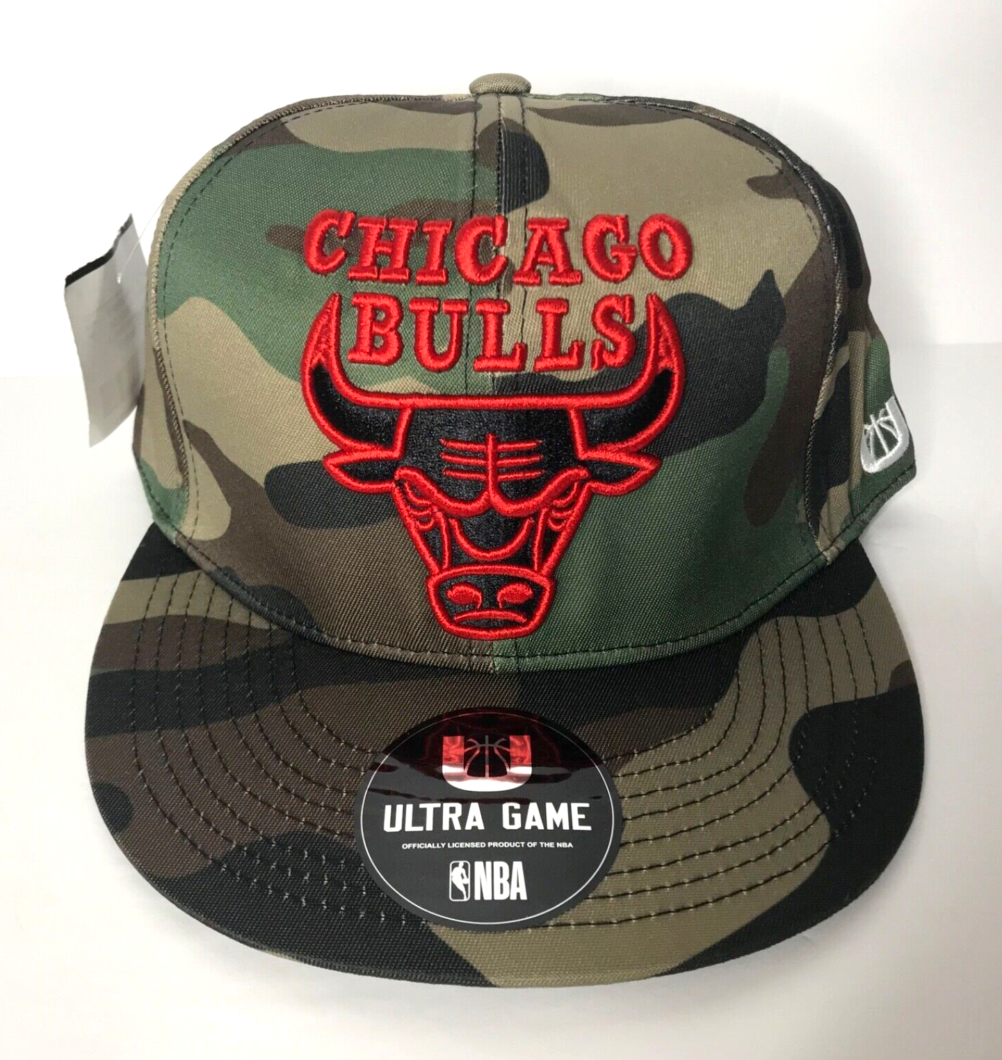 NBA シカゴブルズ キャップ Ultra Game Chicago Bulls Camouflage Snapback Hat Cap / New /NBA Ultra