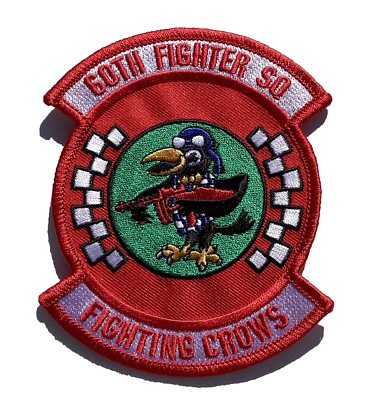 60th Fighter Squadron Fighting Crows Patch – Sew On | eBay