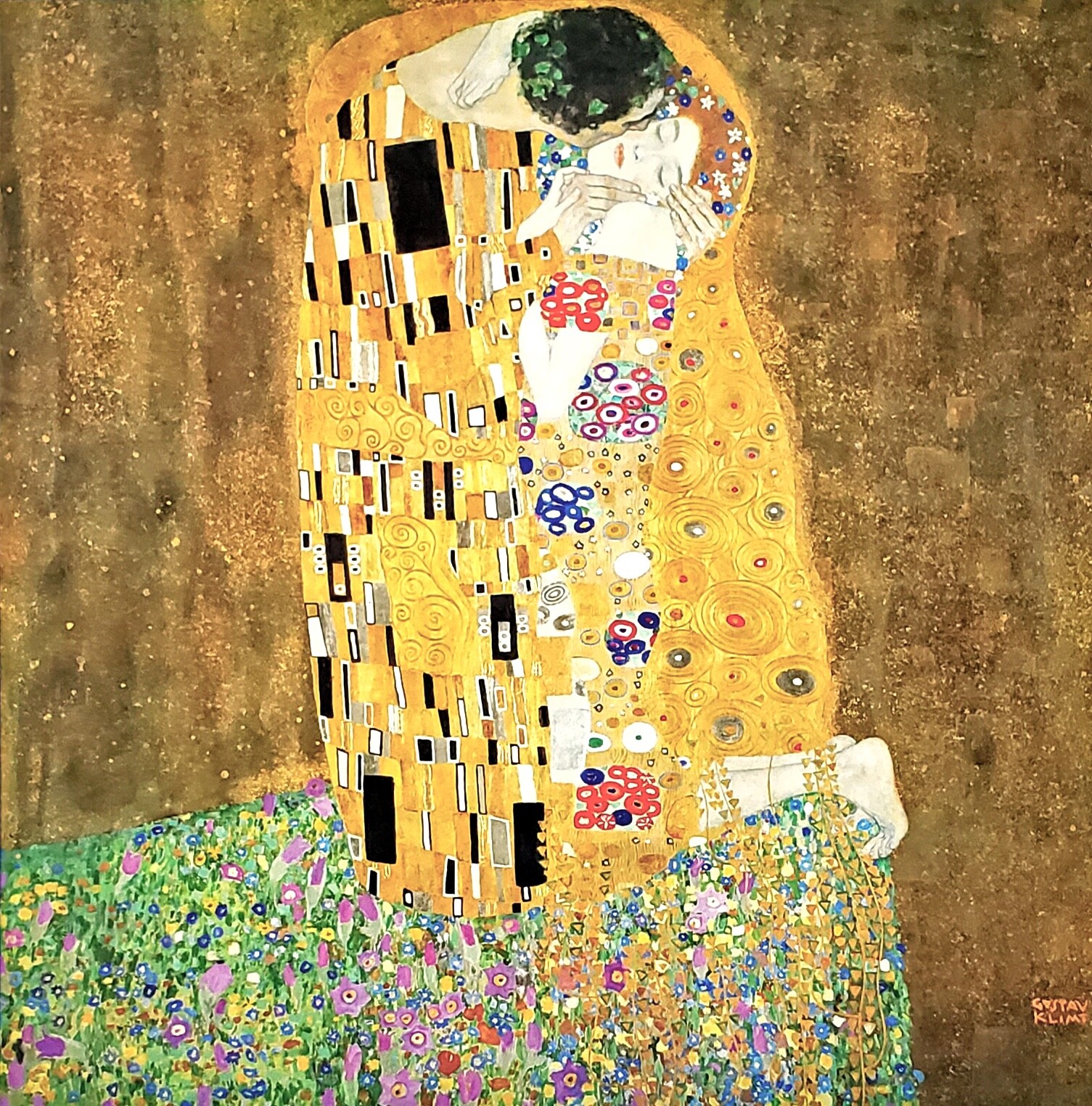 【廃盤品レア/ 新品未使用】Gustav Klimt 接吻 絵画 Gustav Klimt 