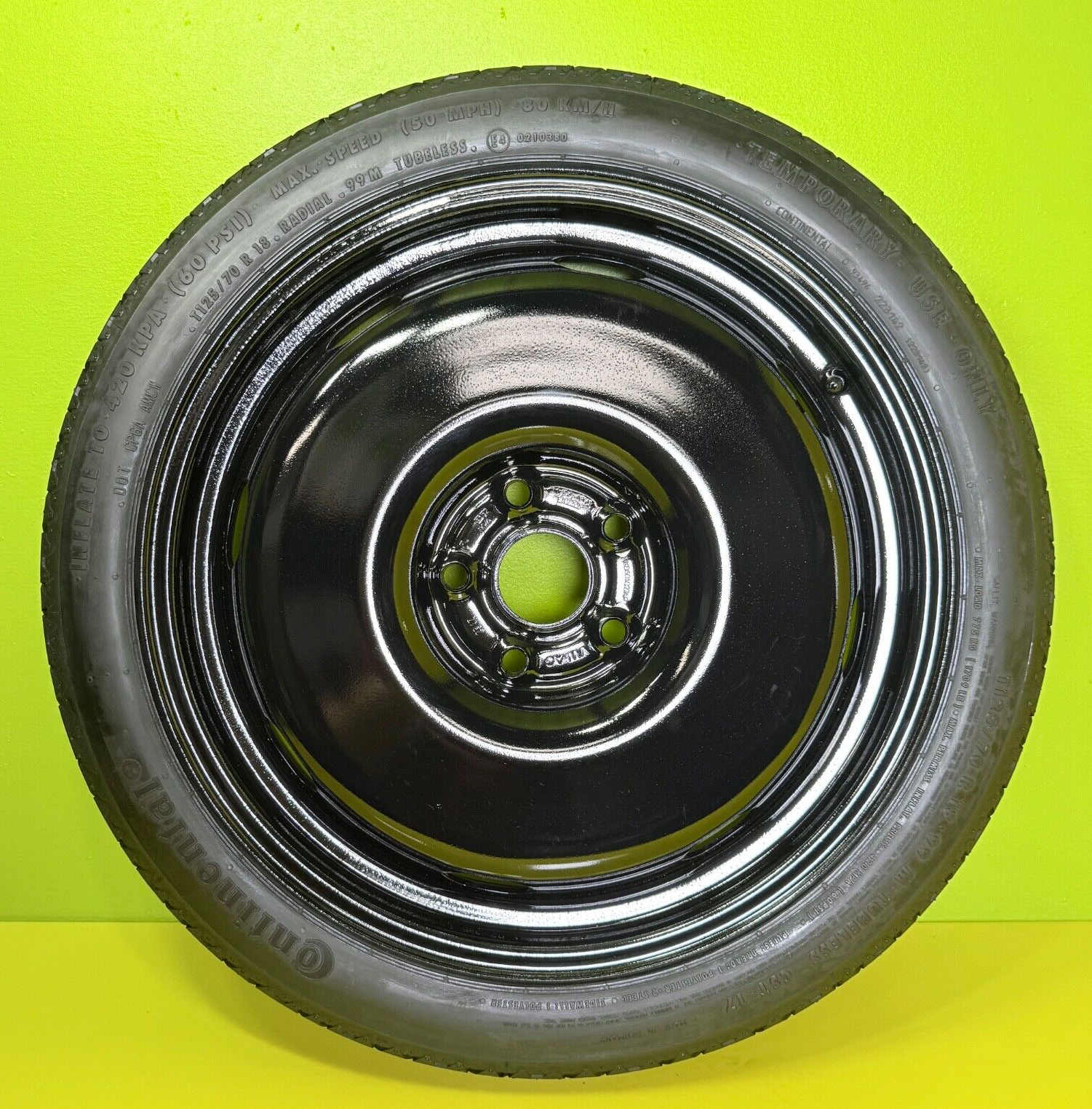 JETTA t タイヤホイール SPARE TIRE 125/70-18