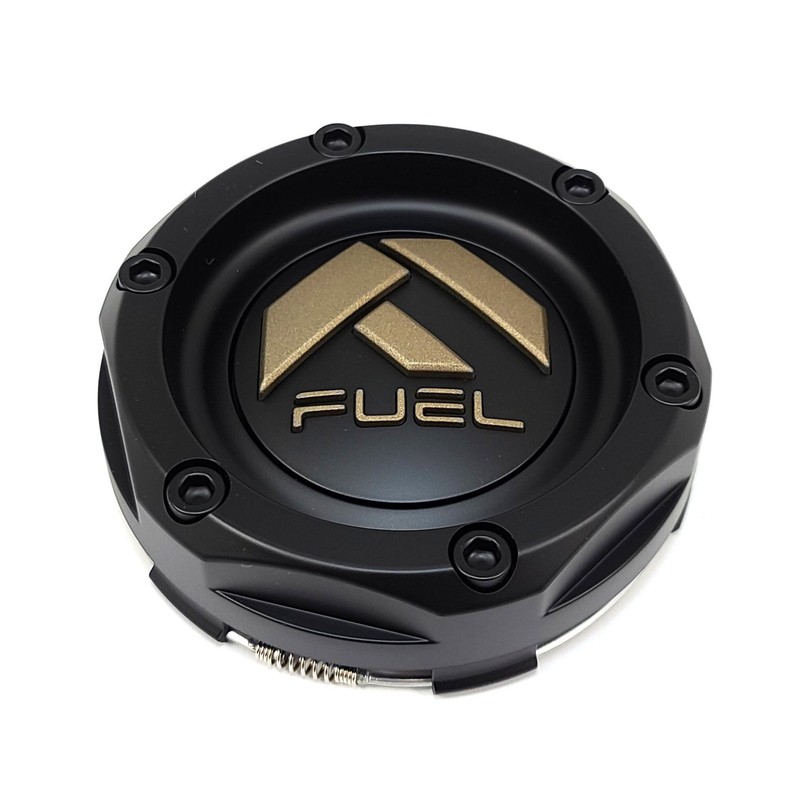 Fuel Matte Black Center Hub Cap 4-1/8