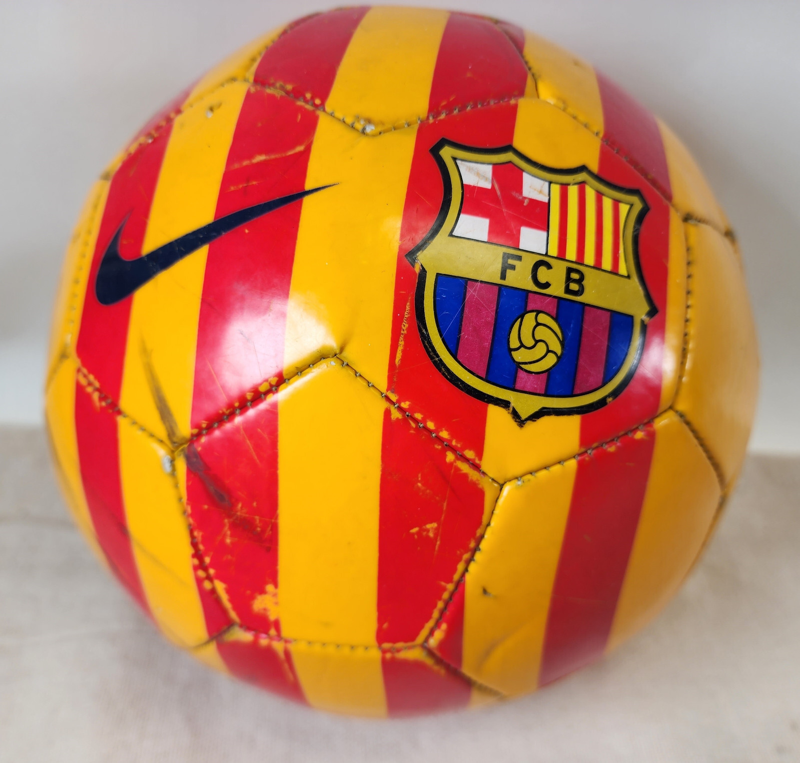 Nike Orange Gold Red FC Barcelona FCB Away Replica Soccer